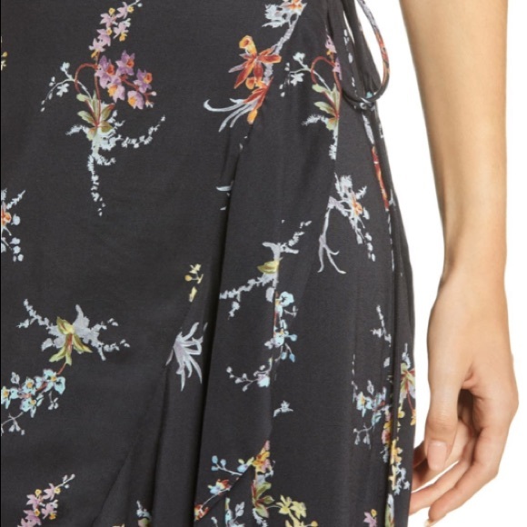 Paige Alamar Floral Wrap Skirt - Picture 4 of 5